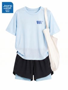 Jeanswest | Quick Drying Cool Sport Suit Women Short Sleeve Shorts