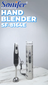 Sonifer Hand Blender SUS 304 Stainless Steel Electric Baby Food Processor Immersion Blender 300W