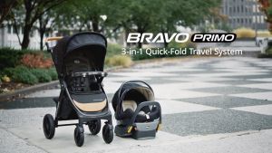 Chicco Bravo Primo Trio Travel System: Stroller & Car Seat Bayi