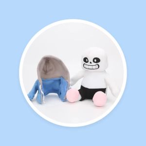 sans Undertale Plush Toy Skull Brothers Doll Birthday Gift Childrens Figurine Decoration