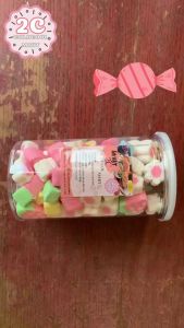 Kẹo Bông Gòn Xốp Mịn Dẻo Marshmallow 200g 2c Mart