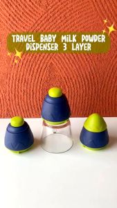 Terensu 3Layer Storage 50gr - Tempat Penyimpanan Susu Bubuk Bayi