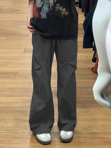 Quần Tây Công Sở Phong Cách Mỹ Mùa Hè Cho Nam Quần Dài Ống Đứng Quần Leo Núi Ngoài Trời Quần Đi Xe Đạp Màu Xám Sâu