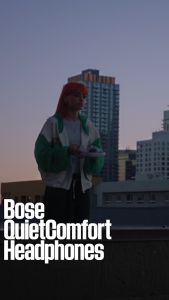 Tai nghe Bose QuietComfort Headphones | Pin 24H | Wind Block | In-line Microphone