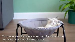 Pet Hammock Cat Dog Hanging Basket Round Bed