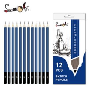 SeamiArt 12/15 Pcs. Standard Sketching Pencil Art Suppliers Stationery