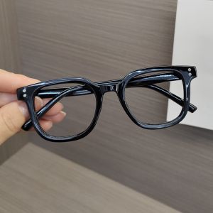 Kids Frame Boys and Girls Fashion Square Glasses Frame Baby Lens-Free Glasses Concave Shape Literary Decoration Frame