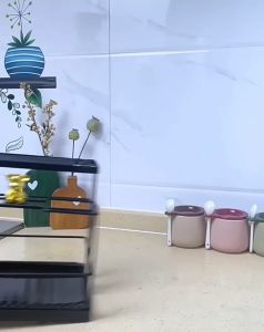 Kitchen Knife Storage Integrated Rack Kitchen Knife Rack Chopsticks Cutting Board Storage Tube Cutting Board Drain Rack Wall-Mounted Rack