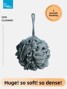 CHAHUA | High-Quality Non-Dissolving Bath Flower Ball for Men Large Size