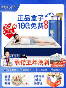 Compressed Latex Spring Mattress Box Bedroom Home Use Soft Brand Name 20mm Thick Dormitory Foldable Mattress Independent Bag Springs