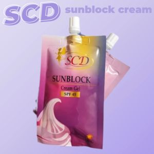 SCD Sunblock Cream Gel SPF45 50g