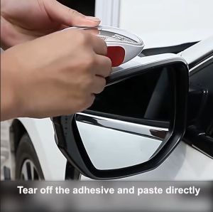 Auto Spion Keselamatan 1 Pcs Kaca Spion Tambahan Mobil Cermin Universal Dapat Diatur 360° Kaca HD Sudut Pandang Lebar Cermin Tambahan Titik Buta Tampak Belakang Untuk Parkir Mudur Spion Brind Spot Aksesoris Mobil Multifungsi Cermin Cembung Pandangan Luas