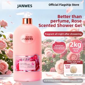 JANWES | Long-lasting Fragrance Moisturizing Hydrating Nourishing Bath Shower 72h