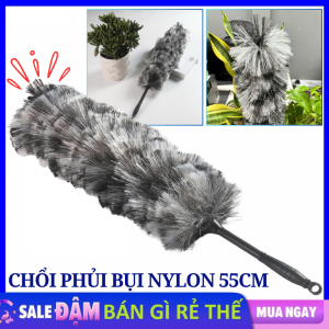 Chổi Quét Bụi Làm Sạch Cho Quạt Sofa Xe Hơi Đa Năng Dài 55cm - Bàn Chải Phủi Bụi Màn Hình  Chổi Phất Trần  Chổi Phủi Bụi Sofa Đầu Cọ Vệ Sinh Mềm Mịn Chổi Cọ Sạch Mọi Vết Bẩn Dễ Dàng