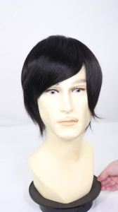 6*8/ 6*9/ 7*9 /8*10 Fine Mono With PU Toupee Men Breathable Lace Mens Wig Human Hair Toupee Mens Replacement Systems Unit Wig