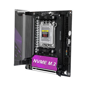 Mainboard Mini ITX JGINYUE B650i Night Devil Hỗ Trợ DDR5 Socket AM5 Dành Cho CPU AMD Ryzen 7000 Series Tích Hợp LAN Và WiFi