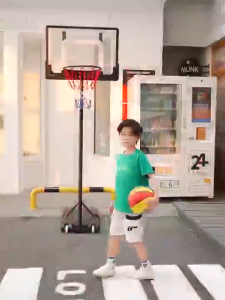 Portable outdoor durable lifting basketball stand indoor training basketball stand Suitable for Kids