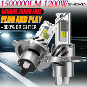 H4 LED Bulb Car Headlight High Power 1500000LM CANBUS Motorcycle Auto Light Fog Lamp Turbo Hi/Lo Beam Headlamp 12V +800% Bright