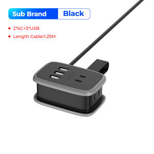 ORICO Mini Power Strip PD 20W with 3 USB Ports 2 Outlet Portable Flat Plug Strip with 135cm Small Extension Cord No Surge Protector for Cruise Ship Essential Universal Specification