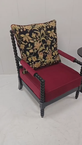 Ghế Sofa Đơn Gỗ Cổ Điển Pháp Sang Trọng Cho Phòng Khách