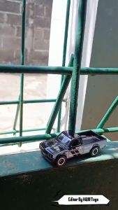 Hot Wheels Premium Loose BRE Datsun 620 Pickup Hitam - From Diorama