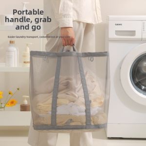 Wall-mountable Foldable Laundry Hamper