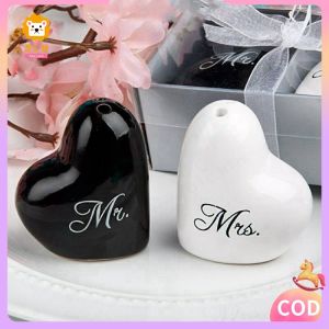 【Local delivery】Souvenir love wedding salt and pepper shake door gift wedding discount party discount gift Malaysia souvenir gift