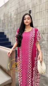 DASTER LOWO JUMBO LONGDRESS SUPER JUMBO PREMIUM BAHAN TEBAL MOTIF TERBARU