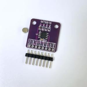 Mô-đun Cảm Biến Mã Hóa Từ Tính 12-bit Tốc Độ Cao MT6816 Để Đo Góc Cảm Biến Điện Trở Kim Loại Dùng Cho Robot Và Tự Động Hóa Công Nghiệp