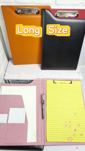 Long File Folder Learther WritingPad Multi Functional Clipboard Data Secretary Folder PaperOrganizer