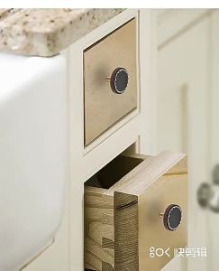 Scandinavian Wardrobe Door Brass Round Square Leather Pull Handle Drawer Leather Case Wooden Leather Carry Handle