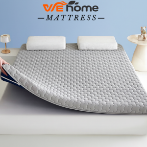 WEHOME ที่นอนยางพารา ของแท้100% 6/5/4/3ฟุต ที่นอน ลาเท็กซ์ เมมโมรี่โฟม สัมผัสนุ่ม แน่น กระจายแรงกดทับ Made In Thailand