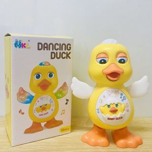 Đồ chơi chú vịt nhảy múa phát nhạc có đèn vui nhộn Vịt nhảy theo nhạc ngộ nghĩnh cho bé bò sữa nháy múa bi bo shop