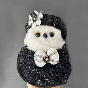 Harry Potter Hedwig Accessories Universal Studios Clothes Owl Costume Hat Messenger Doll Vintage Academic Style Doll Clothes