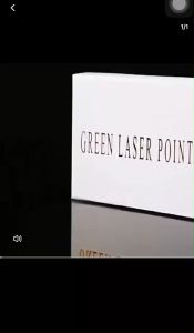 Laser เลเซอร์ความแสงสูง เลเซอร์แสงเขียว เลเซอร์ชาร์จไฟ เลเซอร์ รุ่นjx- 303R มี2สี กล่องแดง กล่องขาวยิงได้ระยะไกล