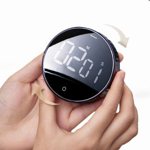 BASEUS | Baseus Magnetic Kitchen Timer Digital Timer Manual Countdown Alarm Clock Mechanical Cooking Timer Cooking Shower Study Stopwatch