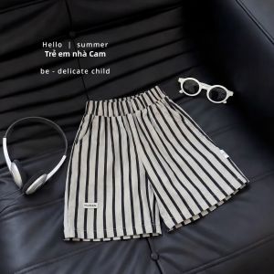 Bộ Áo Thun Tay Ngắn Thời Trang Cho Bé Trai Thông Gió