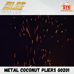 SYK Samlee M2222 G0201 Coconut Metal Plier Coconut Husk Remover Opener Gardening Tools Pembuka Pengopek Kulit Kelapa