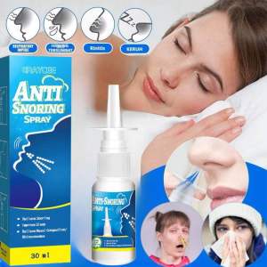 ANTI SNORING SPRAY Semburan anti dengkur Melegakan ketidakselesaan tidur berdengkur Melegakan hidung tersumbat / rhinocnesmus