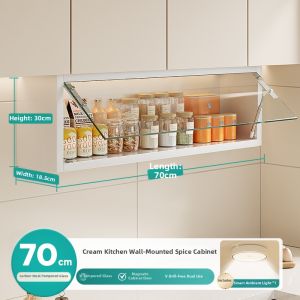MEICHUWUYU | Kitchen Organizer Storage Wall-Mounted No-Drill