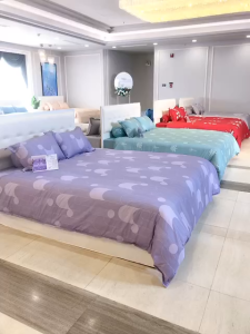 Bộ Chăn Ga Gối Sông Hồng chất cotton- Bộ sưu tập 2025