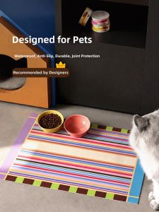 YUNHAOBUYI | Waterproof Non-slip Pet Feeding Mat