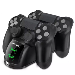 DOBE Fast Charg Station for Playstation 4 Controller with 2 Charge PortsReal Time Charging LED Indicator DC 5V USB TP4-889
