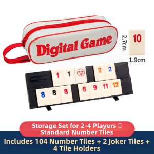 UBT | Portable Rummy Mahjong Number Card Game