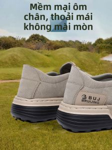 BURUIJING | Giày Nam Thoáng Khí Nhẹ Nhàng Chống Trượt Giày Vải