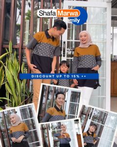 Shafamarwa Kaos Couple Keluarga: Baju Atasan Sarimbit & Desain Kaos Keluarga