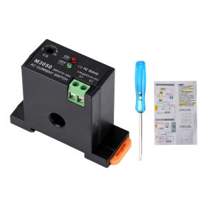 occkic | 30A/50A Current Sensing Switch Ac Current Controller Induction Relay M3050 M3060 Normally Open M3056 M3066 Normally Closed Switc