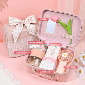 Bridesmaid Practical Wedding Cup Niche Style Classy Suitcase Birthday Gifts Gift Box