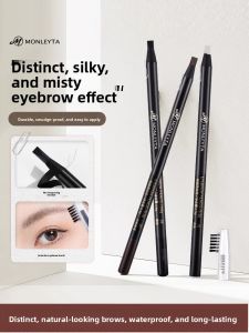MONLEYTA | Long-Lasting Waterproof Eyebrow Pencil For Women Professional Makeup Artist Affordable Tinted Natural Look Beauty Tool