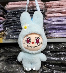 Balo lông hoạt hình Labubu phong cách Hàn Quốc siêu cute